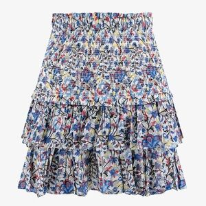 NWOT Isabel Marant Naomi Smocked Mini Skirt